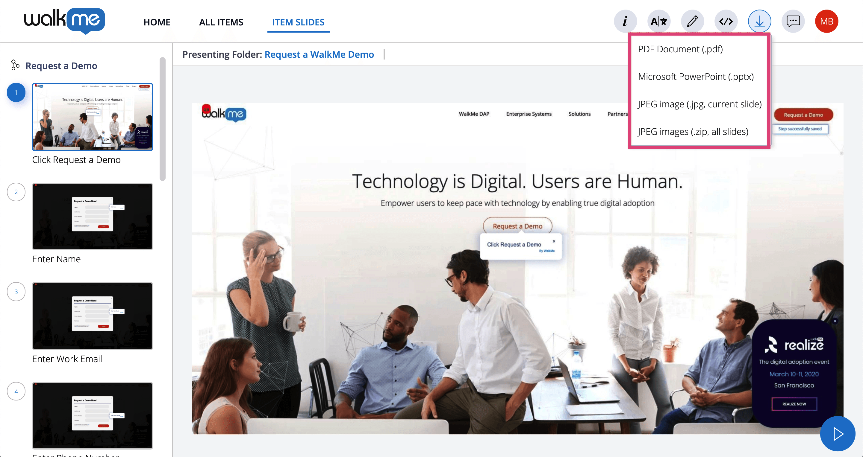 WalkMe Share WalkMe Support
