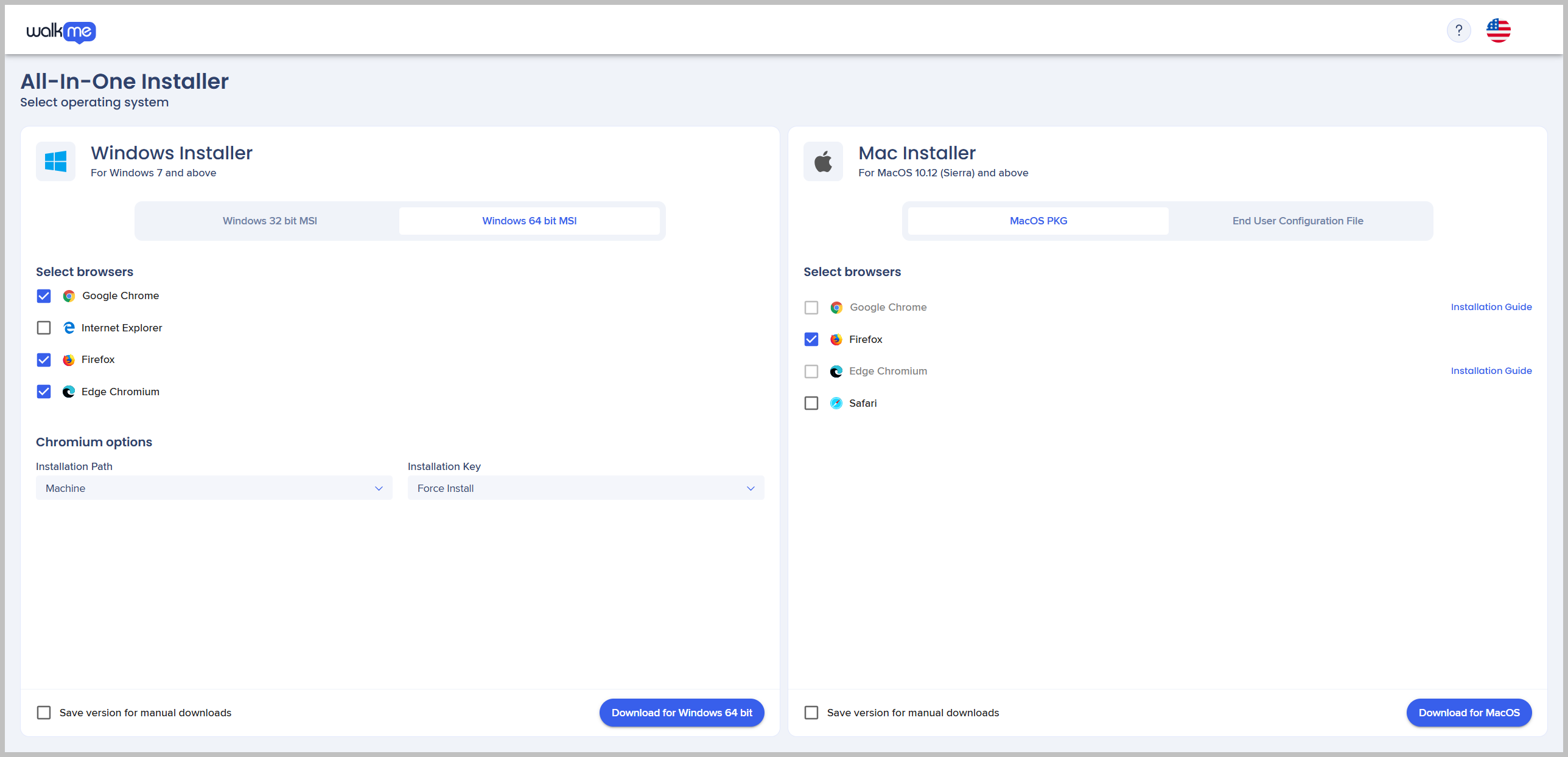 All-In-One Installer (AIO) - WalkMe Help Center
