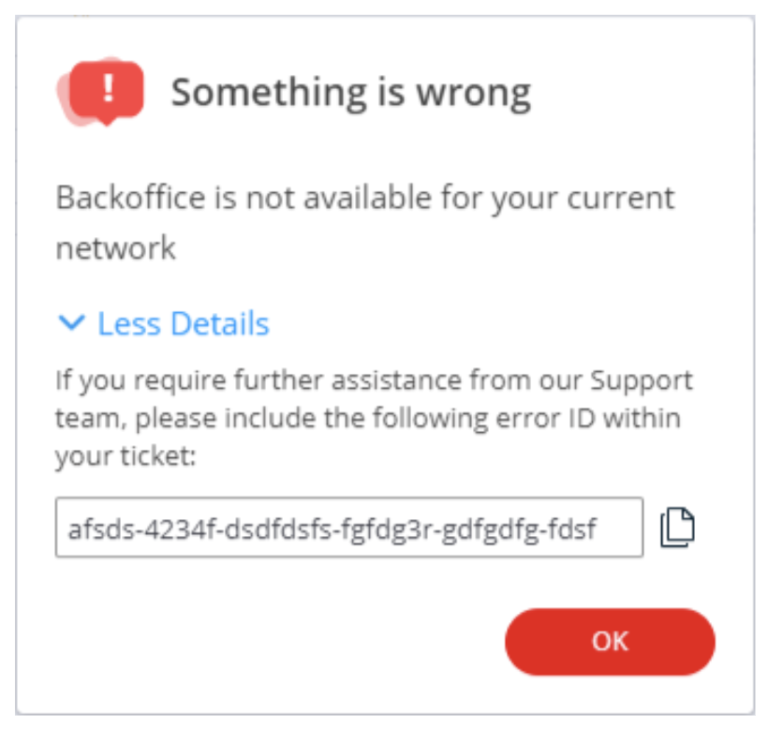 How to Find Error ID for Support WalkMe Help Center