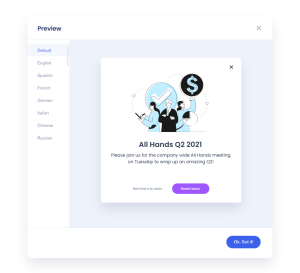 Multi-language Preview