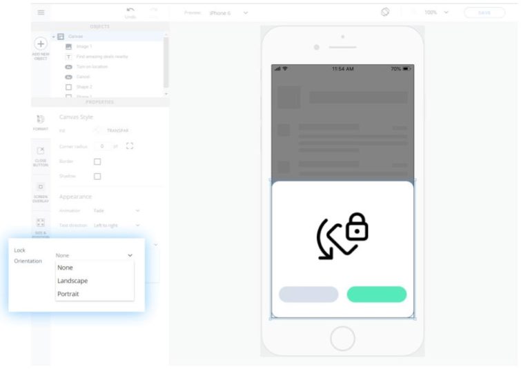 Lock Orientation in Mobile WalkMe Help Center