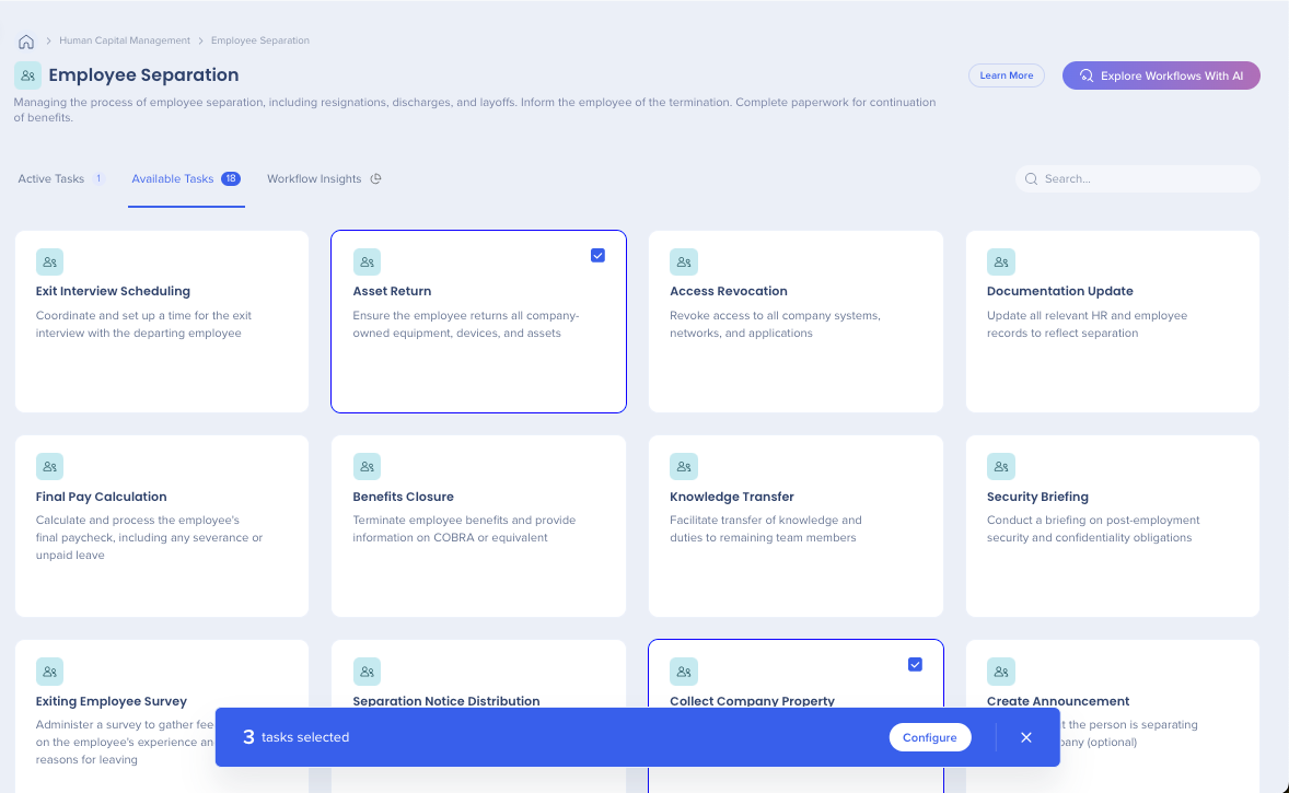 Workflows Standard View - WalkMe Help Center