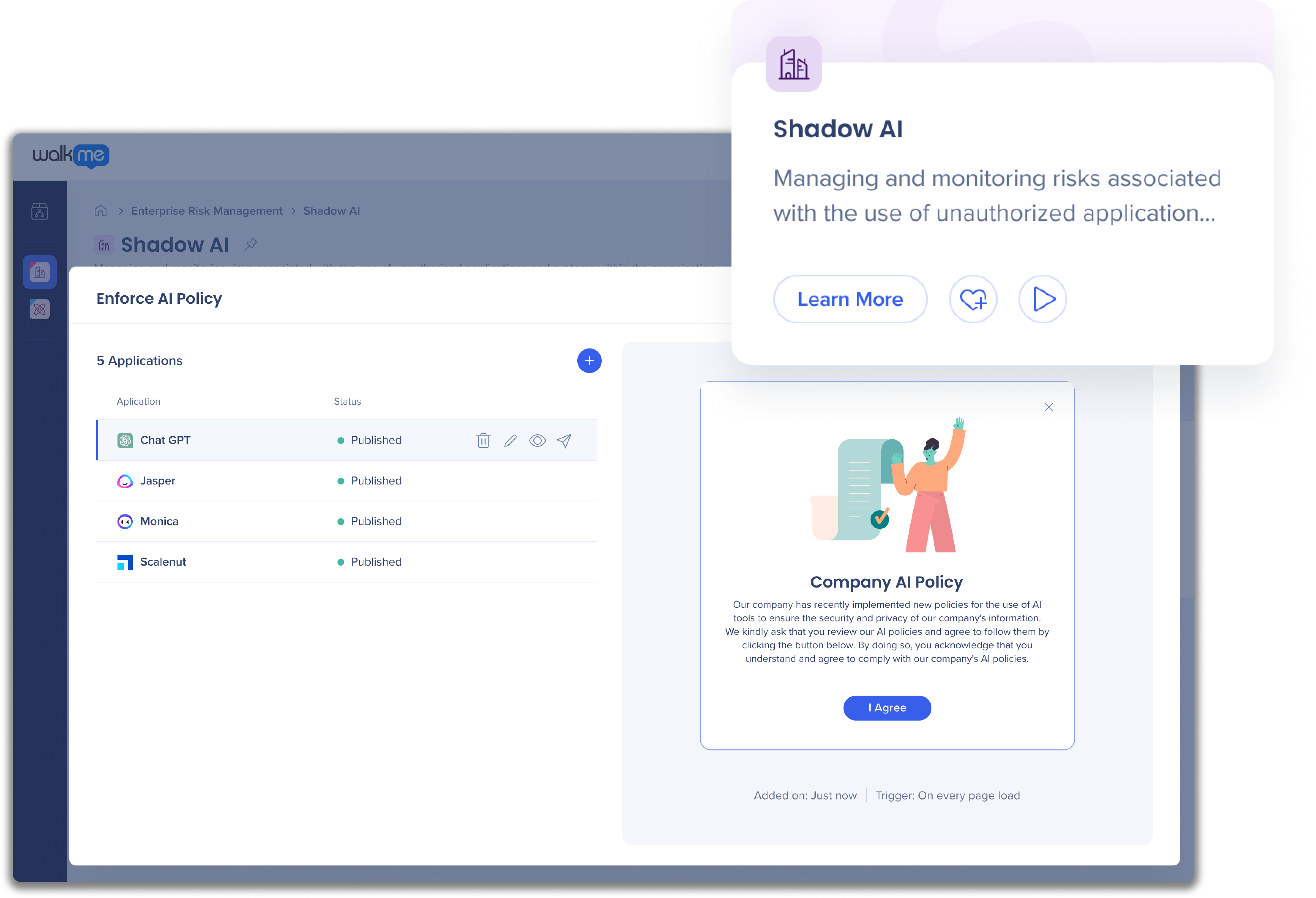 Workflows for Shadow AI - WalkMe Help Center