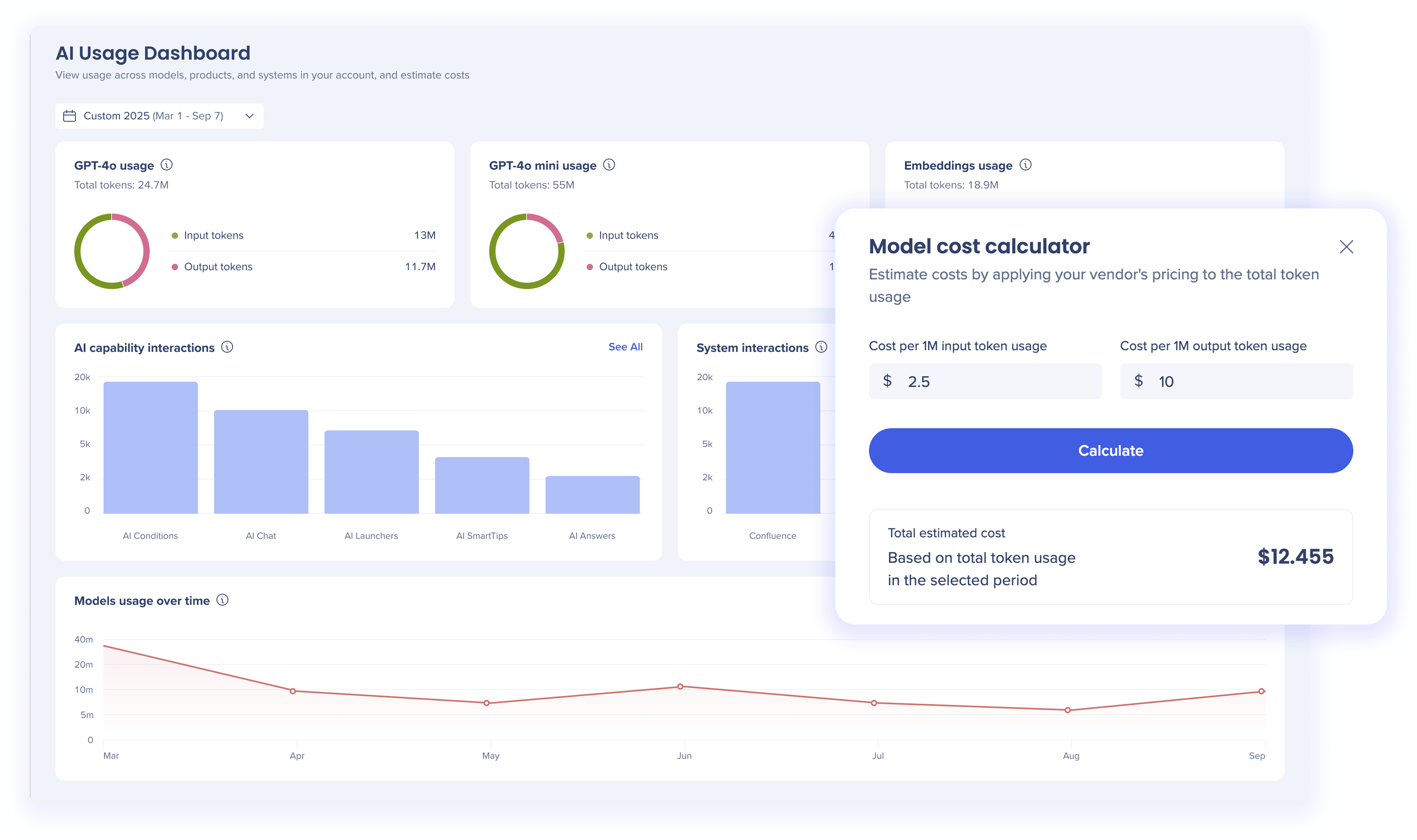 AI Usage Dashboard (Custom LLM) - WalkMe Help Center